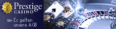  Prestige - 1500 EUR Casino Bonus ohne Einzahlung 