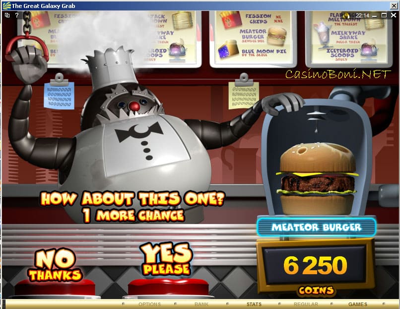 Casino Slot - The Great Galaxy Grab - Kasino Bonus Runde 3 - DINER