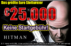  HITMAN Slot Turnier im Online Casino Golden Riviera spielen 
