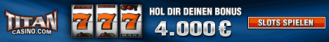  TITAN Online Casino zahlt im ersten Jahr nach Ihrer Anmeldung bis zu 4.000� Bonus