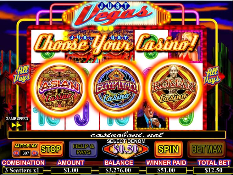  im Just Vegas Casino Slot Freispiele gewinnen und im Casino seiner Wahl ausspielen 