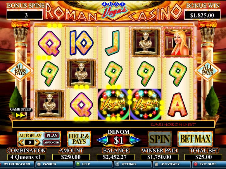  im Just Vegas Casino Slot Freispiele gewinnen und im Casino seiner Wahl ausspielen 