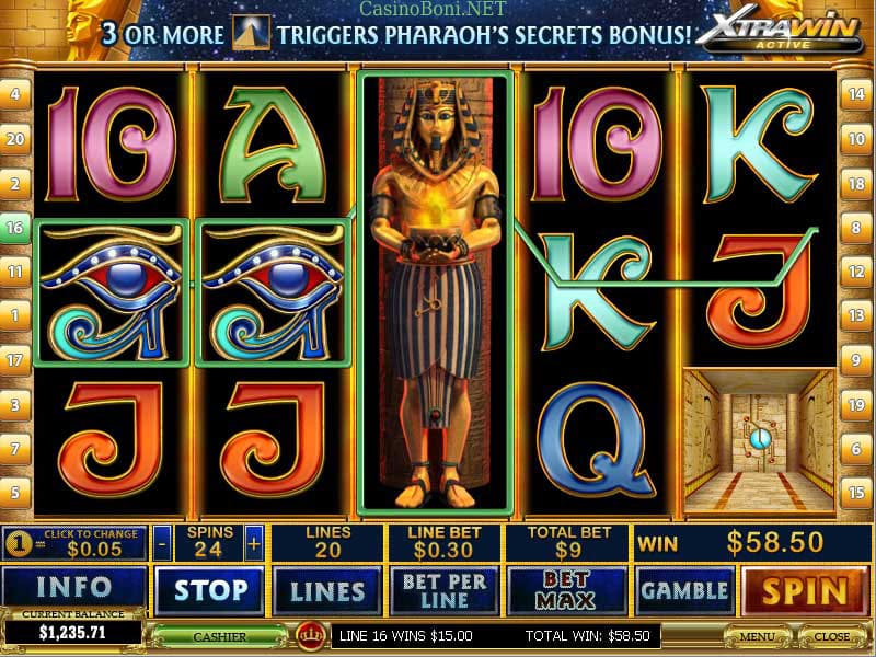  Viele Gewinnlinien durch maximiertes Wildsymbol im Xtrawin Modus 