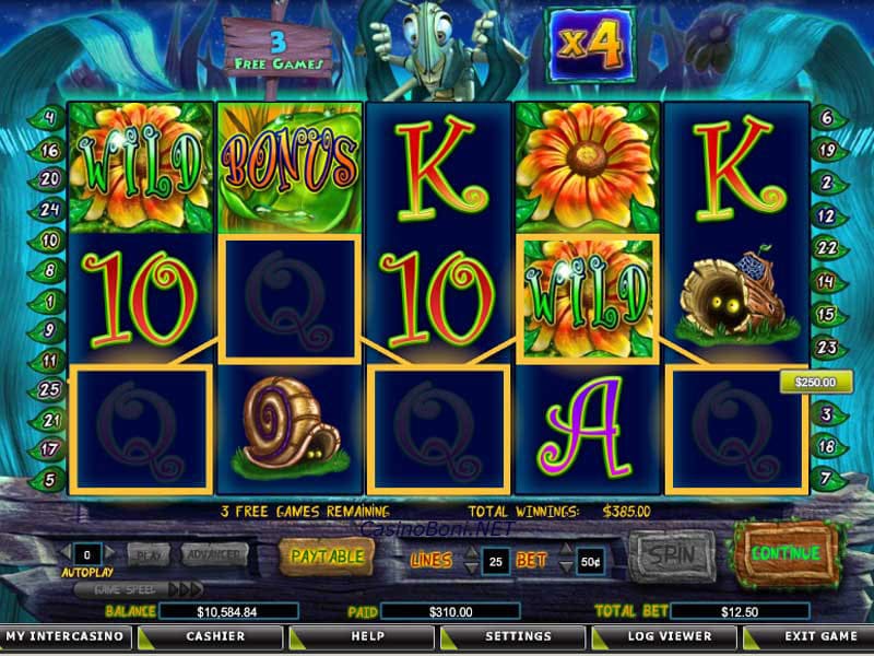  toller Casinogewinn durch volle Gewinnkombination und 4 fachen Multi im Rickety Cricket - Casino videoslot 