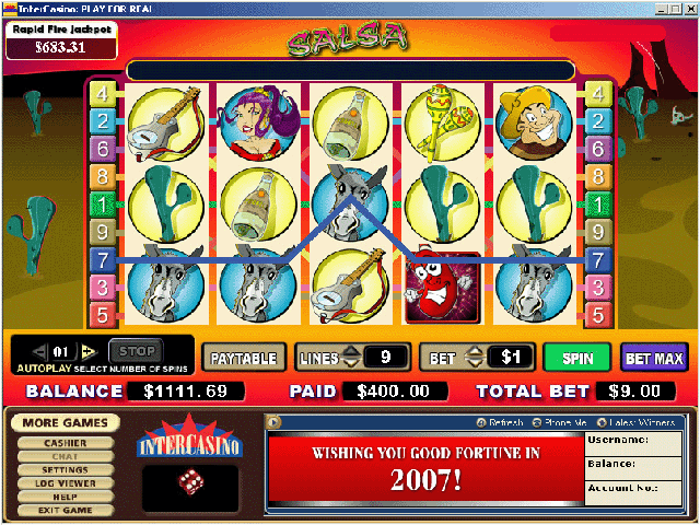 Mexican Feeling bei Salsa im Spielcasino