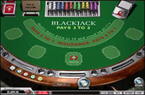 Spielcasino- Blackjack Table