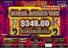 cooler Casino Gewinn von 348 Dollar Noughty Crosses während unseres Spieletest im Intercasino