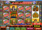 55 facher Casinogewinn durch diese, mit vielen Wildsymbolen ergänzte, Gewinn-Kombi in der Online Casino Slotmaschine Karate Pig