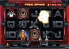 Freispiele und Random Wildsymbole erhöhen die Chancen auf Casino Gewinne im Run Modus des Internet Kasinoslot Kampfstern Galactica